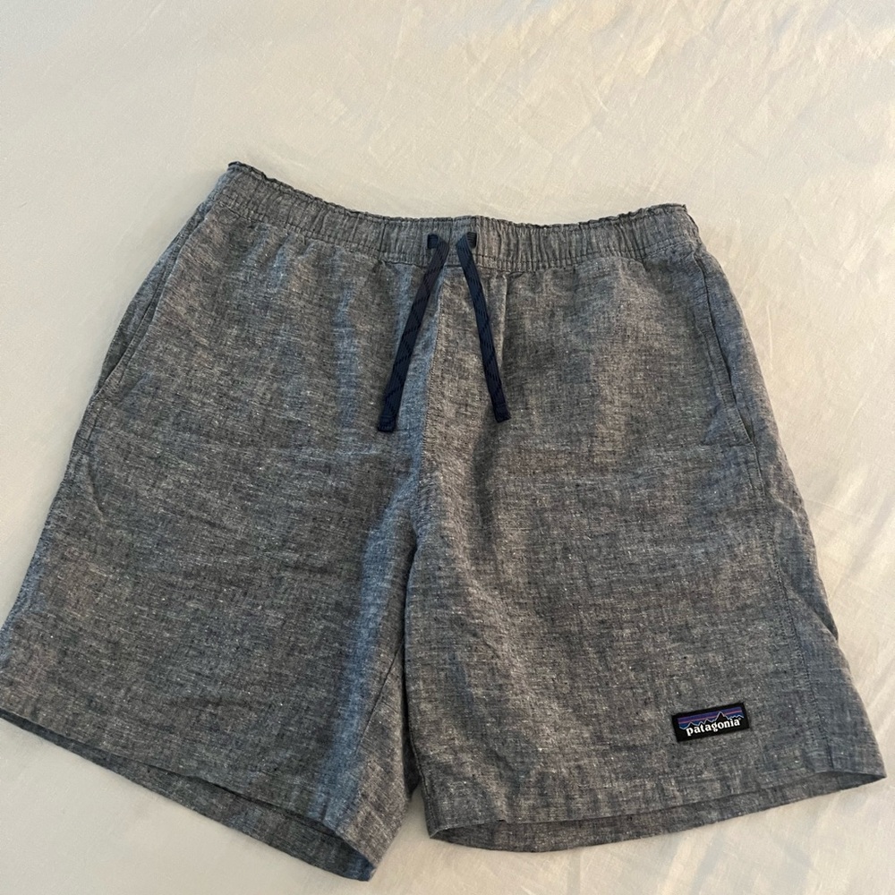 Patagonia Organic Cotton Heathered Gray Shorts